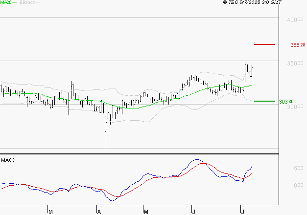 VIRBAC SA : Le mouvement reste haussier