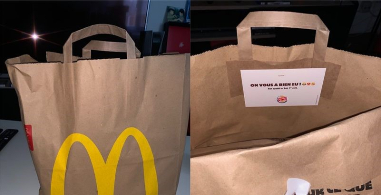 Encore un duel entre les 2 géants du fast-food - Crédit photo © DR : Mouv