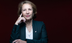 Marie-Ange Debon à Paris, le 23 avril 2026. ( AFP / JOEL SAGET )