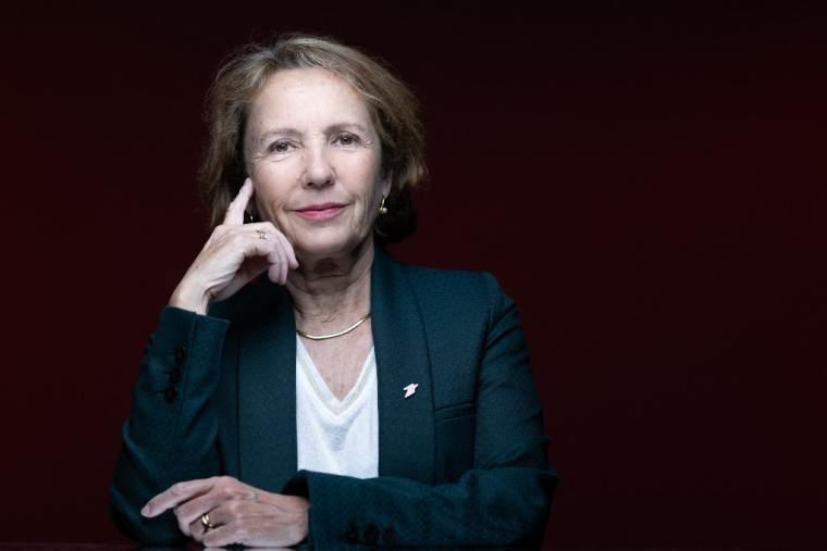 Marie-Ange Debon à Paris, le 23 avril 2026. ( AFP / JOEL SAGET )