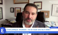 Crise politique, shutdown : l'or en route vers les 5 000$ ?