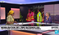Rachel Kéké, de l'Ibis Batignolles : "Que notre lutte donne l'exemple aux travailleurs sous-traités"