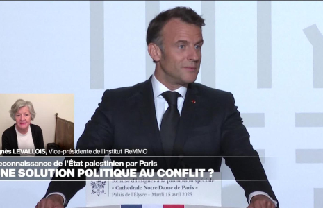 Reconnaissance de l'État palestinien par Macron : "Il devient de plus en plus urgent de proposer une solution politique"