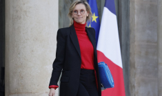 Agnès Pannier-Runacher à Paris, le 15 novembre 2023. ( AFP / LUDOVIC MARIN )