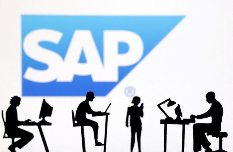 Illustration du logo de SAP