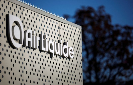 Le logo d'Air Liquide à Paris