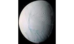 Image d'Encelade publiée par la NASA le 14 juin 2023 ( NASA / HANDOUT )