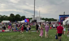 250 ans des USA: des personnes refusent d'évacuer le lieu des festivités à Washington