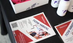 Campagne de recrutement de Teleperformance le 25 septembre 2025 à Sunrise, en Floride ( GETTY IMAGES NORTH AMERICA / JOE RAEDLE )