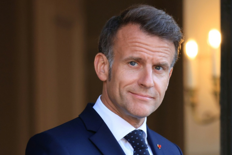 Emmanuel Macron, à Paris le 20 mai 2026. ( AFP / Ludovic MARIN )
