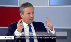 "Sans arrestations préventives, on aura des dizaines d'attentats meurtriers", selon Nicolas Dupont-Aignan (VIDEO)