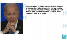 Joe Biden qualifie Xi Jinping de "dictateur"