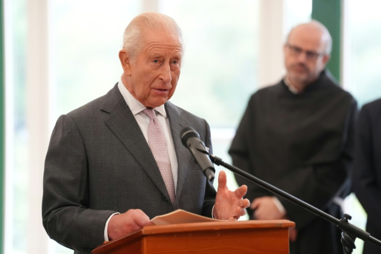 Le roi Charles III lors d'un sommet en Ecosse avec des géants de la tech, le 17 septembre 2026 à Cumnock ( POOL / Jonathan Brady )