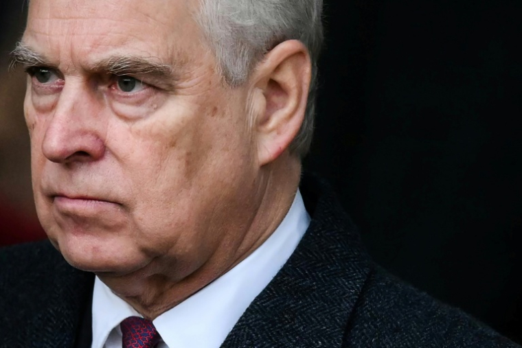 L'ex prince Andrew après une cérémonie religieuse à Sandringham, le 25 décembre 2022 ( AFP / Daniel LEAL )
