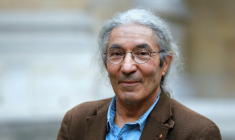 L'écrivain  franco-algérien Boualem Sansal pose le 29 octobre 2015 à Paris ( AFP / FRANCOIS GUILLOT )
