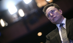 Elon Musk (crédit : Brendan SMIALOWSKI / AFP)