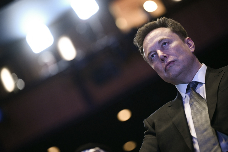 Elon Musk (crédit : Brendan SMIALOWSKI / AFP)