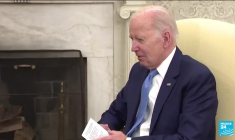 Joe Biden à Londres pour une visite éclair avant le sommet de l'Otan