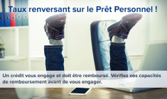 Prêt Personnel Boursorama,  au printemps, c’est maintenant !