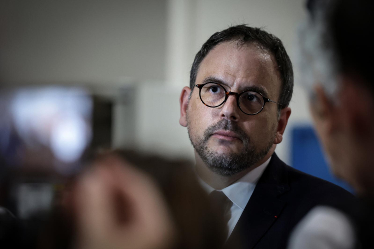 Aurélien Rousseau à Toulouse, le 14 août 2023. ( AFP / VALENTINE CHAPUIS )