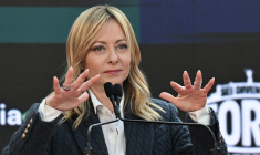 Giorgia Meloni, à Rome, le 14 décembre 2025 ( AFP / TIZIANA FABI )