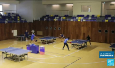 Jeux de la francophonie à Kinshasa : Sarah Hanffou entraîne les jeunes espoirs du tennis de table