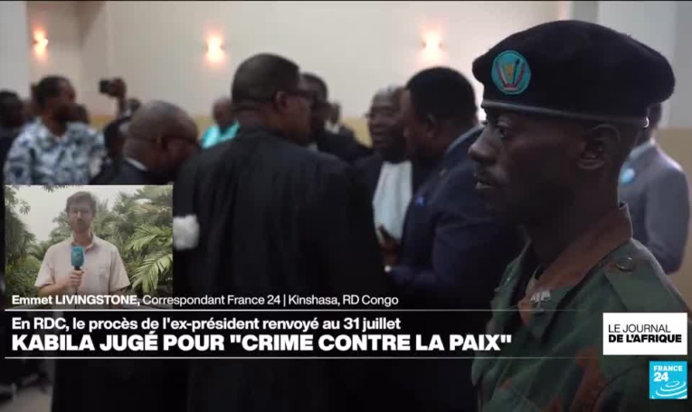 En RD Congo , le procès de l'ex-président Jseph Kabila renvoyé au 31 juillet