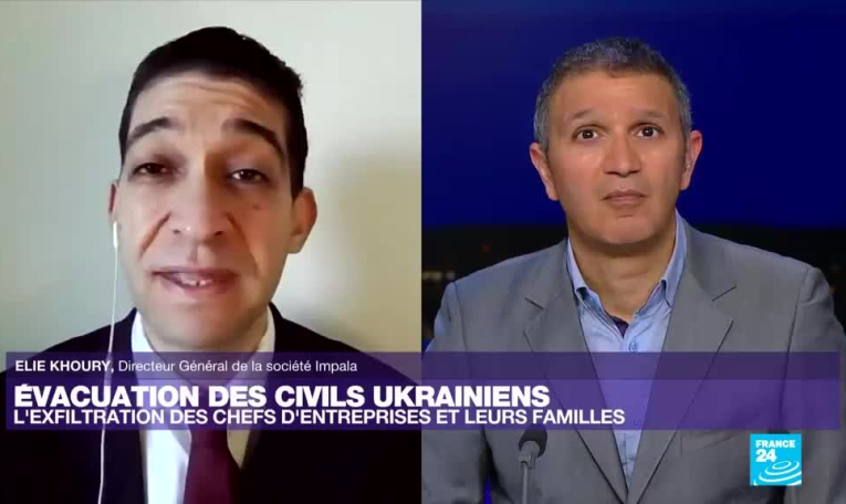 Guerre en Ukraine : l'exfiltration de chefs d'entreprises et de leurs familles