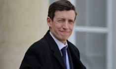 Le ministre de l'Éducation Édouard Geffray à Paris le 25 mars 2026 ( AFP / Ludovic MARIN )