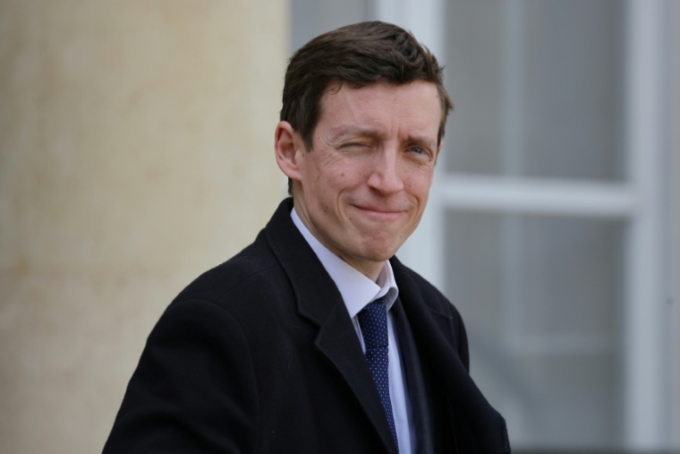 Le ministre de l'Éducation Édouard Geffray à Paris le 25 mars 2026 ( AFP / Ludovic MARIN )