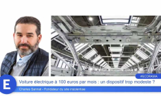 Voiture électrique à 100 euros par mois : un dispositif trop modeste ?