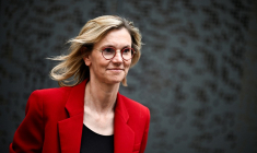 Agnes Pannier-Runacher, le 20 septembre 2024, à Paris ( AFP / JULIEN DE ROSA )