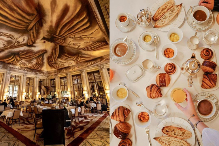 Découvrez 3 restaurants mêlant gastronomie haut de gamme et raffinement. Crédit photo : capture Instagram @lemeuriceparis