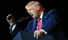 Le président américain Donald Trump donne un discours devant des parlementaires républicains au Kennedy Center de Washington, le 6 janvier 2026 ( AFP / Mandel NGAN )