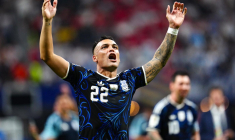 Les larmes de Lautaro Martínez