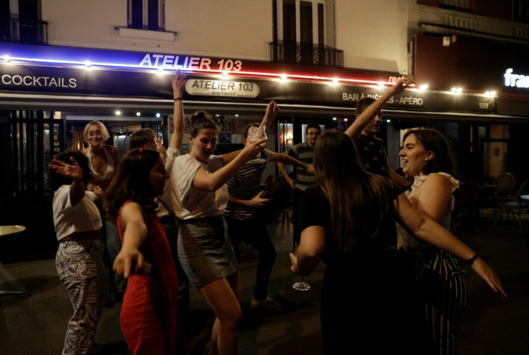 Fête de la musique à Paris le 21 juin 2021 ( AFP / GEOFFROY VAN DER HASSELT )