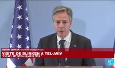 Blinken à Tel Aviv : "Israël ne sera jamais seul"