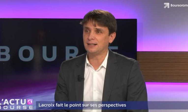 Lacroix : Vincent Bedouin présente les perspectives de la société