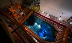 Le réacteur N.3 de la centrale de Flamanville. ( AFP / LOU BENOIST )