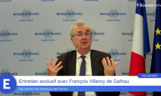 François Villeroy de Galhau : "Les dernières nouvelles vont vers un conflit plus long, plus intense et donc des effets économiques plus forts"