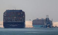 CHIFFRE D'AFFAIRES RECORD POUR LE CANAL DE SUEZ EN 2021