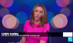 Chéri Samba : "J'aime interpeller le public avec mes tableaux"