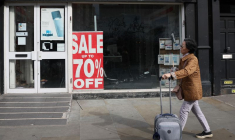 Les grandes rues britanniques se ferment