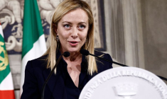 La nouvelle Première ministre italienne, Giorgia Meloni