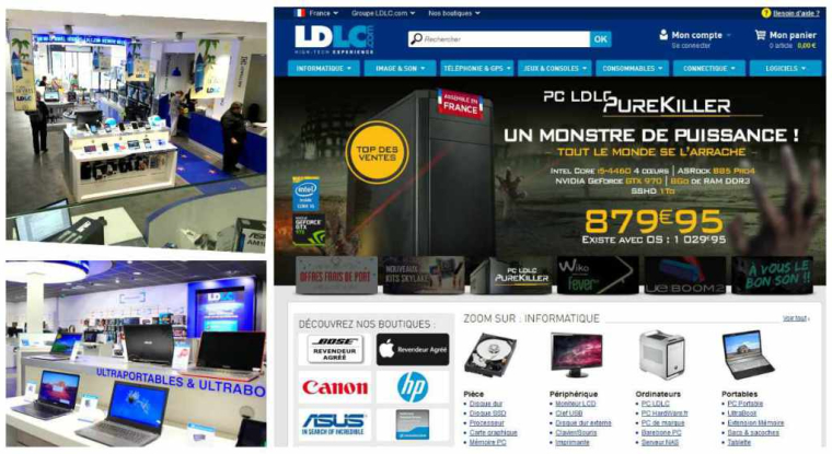 LDLC a confirmé ses objectifs après un excellent premier semestre. (© LDLC / Dimitri Delmond)