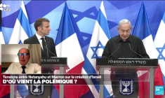 Tension entre Netanyahu et Macron sur la création d'Israël