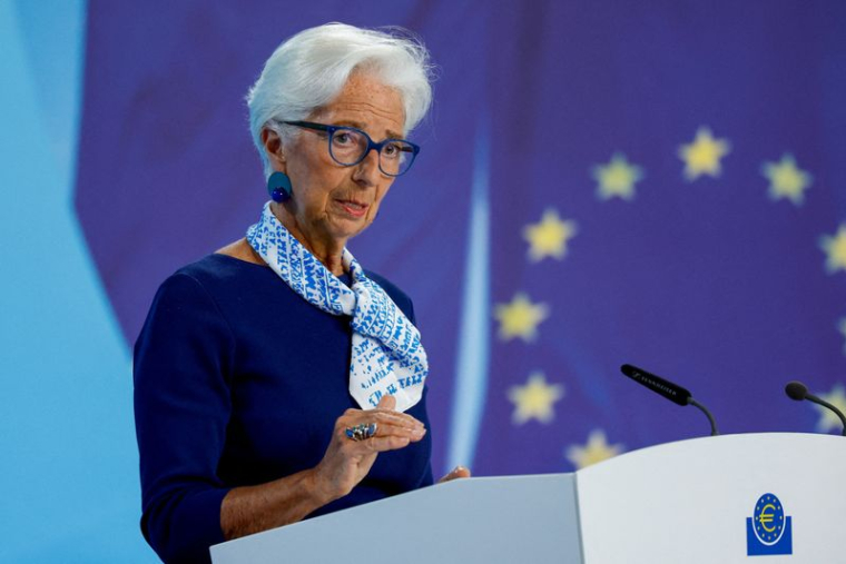 Christine Lagarde, présidente de la Banque centrale européenne (BCE)
