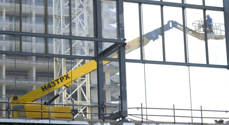 Une nacelle élévatrice Haulotte. (© Haulotte)