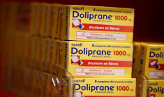 Boîtes de Doliprane à Paris