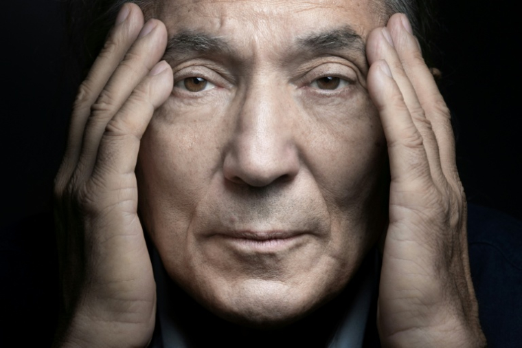 Boualem Sansal à Paris le 4 septembre 2015 ( AFP / JOEL SAGET )
